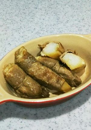 長芋の肉巻き照焼き煮-レシピのメイン写真