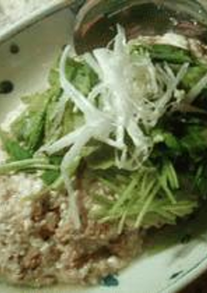 豚挽肉と豆腐の蒸しもの-レシピのメイン写真