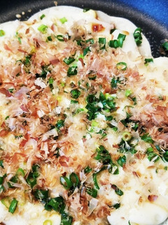 餃子の皮☆和風もちチーズピザ-レシピのメイン写真