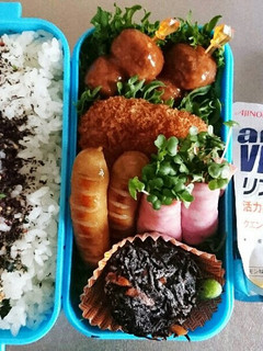 中学生男子♂お弁当⑳-レシピのメイン写真