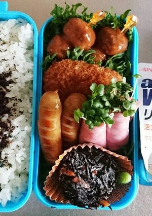 中学生男子♂お弁当⑳-レシピのメイン写真