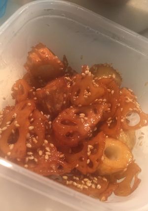 簡単！お弁当にも！きんぴられんこん-レシピのメイン写真