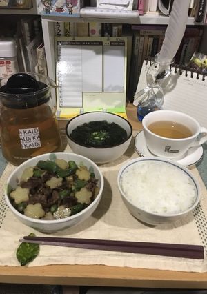 1人暮らし向け！牛肉と野菜の甘辛炒め-レシピのメイン写真