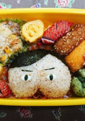 キャラ弁[おしり探偵]-レシピのメイン写真