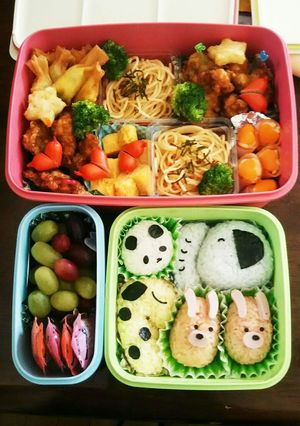 2018遠足お弁当 動物園-レシピのメイン写真