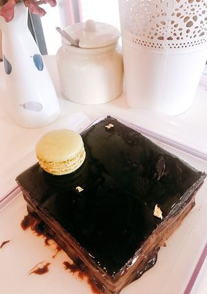 粉類なし●濃厚チョコムースケーキ-レシピのメイン写真