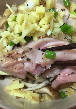 鶏もも肉の簡易薫製（緑茶）-レシピのメイン写真