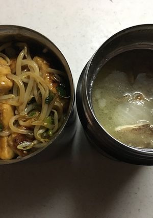 中学生お弁当(2018.5.13)-レシピのメイン写真