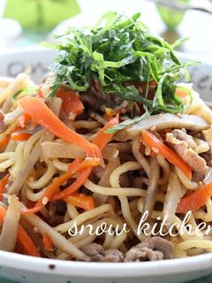 梅香る☆和風焼きそば-レシピのメイン写真