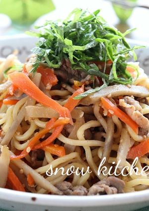 梅香る☆和風焼きそば-レシピのメイン写真