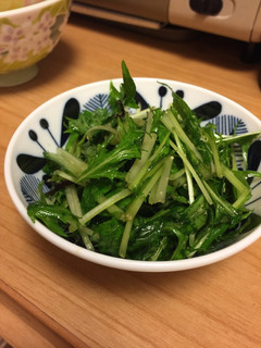 塩昆布で水菜のナムル-レシピのメイン写真