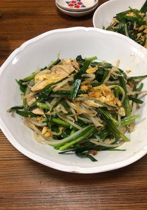 中華 豚 卵 ニラ もやし炒め-レシピのメイン写真
