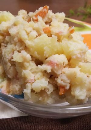 きんぴらごぼうと紅生姜のポテトサラダ-レシピのメイン写真