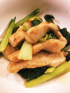 簡単!ターサイと豚肉の炒め物-レシピのメイン写真