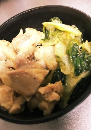 春キャベツと鶏肉のみそ炒め-レシピのメイン写真