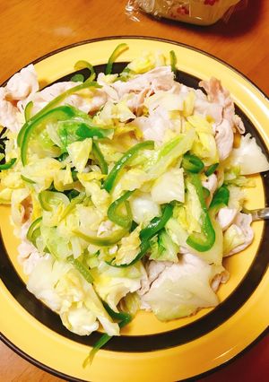 さっぱり豚とキャベツの野菜炒めレモン風味-レシピのメイン写真