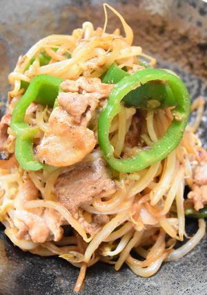 肉野菜炒め★バター醤油ジンジャー味-レシピのメイン写真