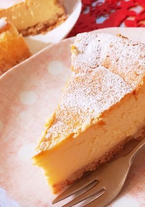 不器用な私の´ω`ベイクドチーズケーキ❤-レシピのメイン写真
