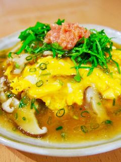 おろしたっぷり♡和風あんかけオムライス♪-レシピのメイン写真