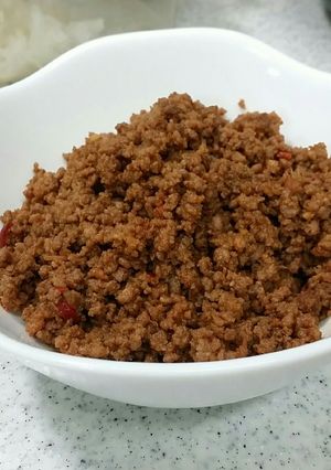 ピリ辛な肉味噌-レシピのメイン写真