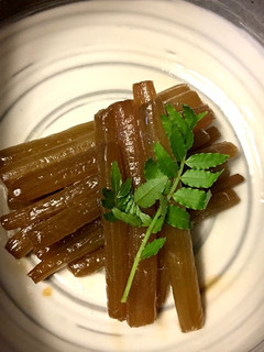 シャキシャキ野ブキの甘辛煮(キャラブキ)-レシピのメイン写真