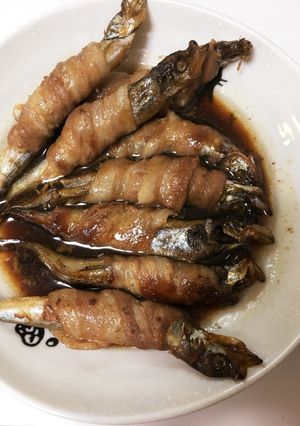 ししゃもの肉巻き照り焼き-レシピのメイン写真