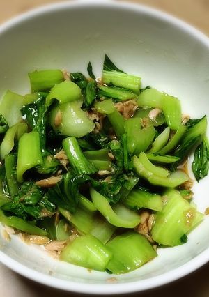常備菜シリーズ チンゲン菜とツナの和え物-レシピのメイン写真