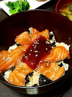 煮切りみりんで「太陽の漬け丼♪」-レシピのメイン写真