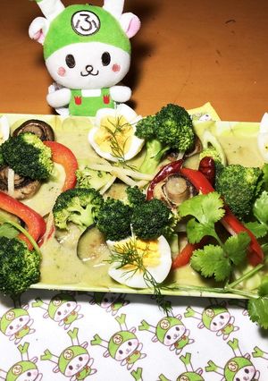 パパさん(^^)/感謝の生グリーンカレー-レシピのメイン写真