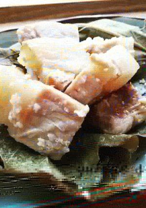 伊都の豚で柏の葉包み焼き-レシピのメイン写真