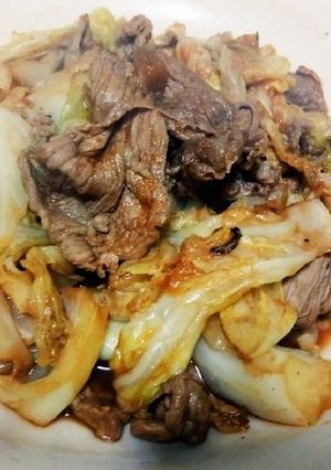 豚肉とキャベツの簡単炒め-レシピのメイン写真