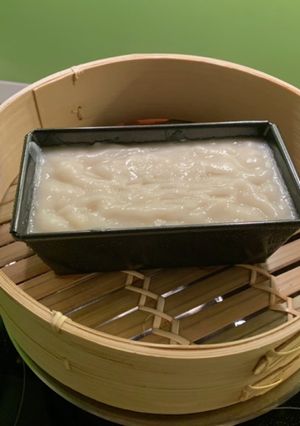 米粉で蒸しういろう　レンジ無し-レシピのメイン写真