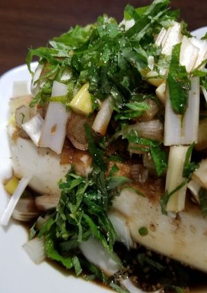 薬味三昧の冷奴ごま風味-レシピのメイン写真