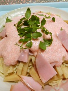 筍とハムのマヨチーズ冷製スパゲッティ-レシピのメイン写真
