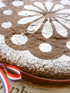 板チョコで★しっとりガトーショコラ-レシピのメイン写真