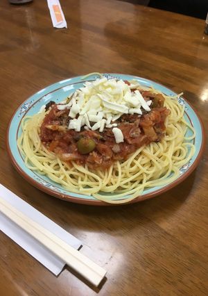 日曜日のアンチョビトマトパスタソース-レシピのメイン写真