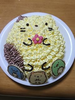 ☆簡単ネコ型チョコケーキ☆ by うーたん0141 【クックパッド