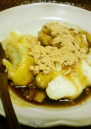 すぐできる！豆乳の葛餅もどき-レシピのメイン写真