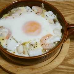 A picture of ☆男飯☆０２７　シーフード焼きカレー.