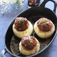 ソースが決め手♪玉葱の肉詰め