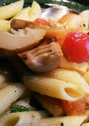 タケノコとトマトのあっさりパスタ★-レシピのメイン写真