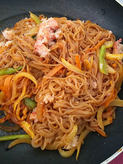 野菜たっぷり!炒め冷麺-レシピのメイン写真