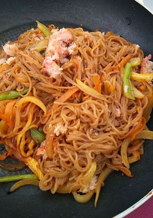 野菜たっぷり！炒め冷麺-レシピのメイン写真