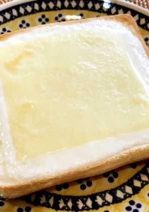 チーズケーキ味のトースト-レシピのメイン写真