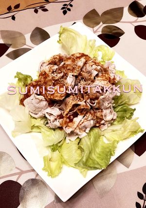 レタスも美味しい♡ピリ辛豚しゃぶ☆-レシピのメイン写真