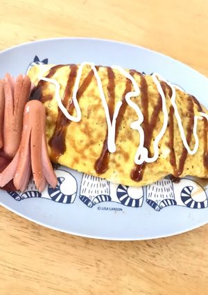 簡単！ オムそば-レシピのメイン写真