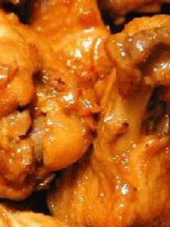 鶏手羽元のニンニク煮込み-レシピのメイン写真