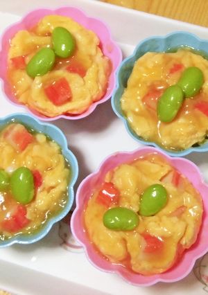 あんかけプチ茶巾かに玉-レシピのメイン写真