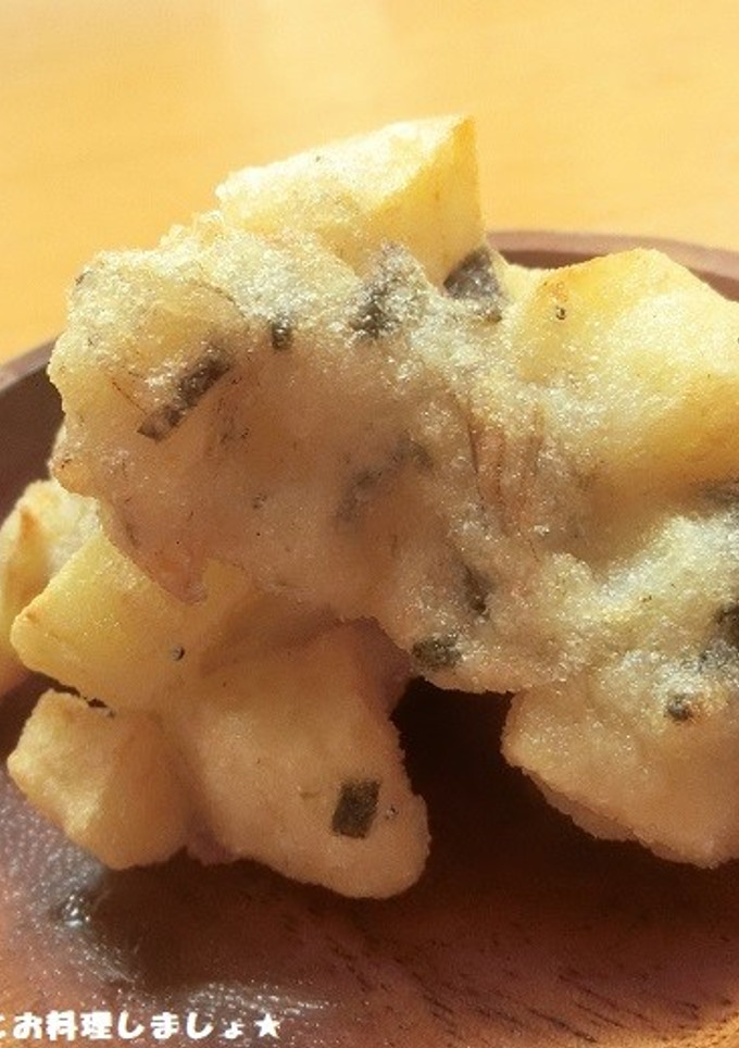 簡単★しらすとじゃが芋のかき揚げ-レシピのメイン写真