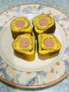 ソーセージのたまごロール-レシピのメイン写真